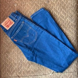 Levi’s 721 orange tab vintage high rise skinny 24